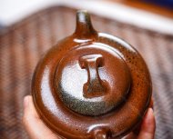 獨家首發，品名：線圓。泥料：極品紫泥（