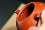 《文旦》宜興紫砂壺工藝美術師手工大師大紅袍泡茶器文旦