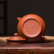 《水平壺》宜興紫砂壺助理工藝美術師手工底槽青壺茶具泡茶壺