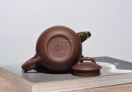 《靈玉》正宗宜興紫砂壺高級工藝美術師純手工名家龍蛋紫泥功夫紫砂茶壺