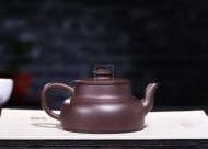 《金砂納福》紫泥紫砂茶壺全手工工藝美術師宜興原礦紫砂喝茶壺