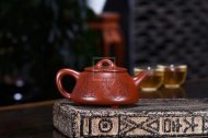 《石瓢》宜興紫砂壺實(shí)力派名家手工大紅袍石瓢茶壺