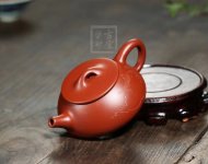 《小石瓢》宜興紫砂壺實(shí)力派藝人手工茶壺朱泥大紅袍石瓢