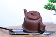 《水利壺》宜興紫砂壺工藝美術師手工紫泥壺家用工藝美術師茶壺套裝精品