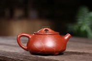 《金絲石瓢（景舟款）》宜興紫砂壺工藝美術師手工大紅袍茶壺泡茶具石瓢