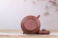 《虛扁》底槽青紫砂茶壺虛扁全手工工藝美術師宜興原礦紫砂喝茶壺