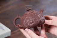 《供春》宜興紫砂壺工藝美術師手工紫泥供春泡茶壺茶具