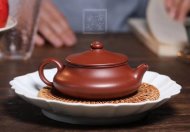 《玉扁》宜興紫砂壺實力派名家手工紅皮龍泡茶壺茶具