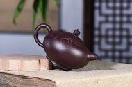 《玉乳》宜興紫砂壺實力派名家手工紫泥圓珠茶壺