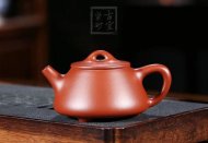 《子冶石瓢》宜興紫砂壺大紅袍全手工純手工茶壺茶具石瓢