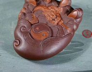 《掌握乾坤大權在握》宜興紫砂壺作品全手工紫砂