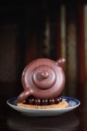 《潤珠》宜興紫砂壺助理工藝美術師手工底槽青泡茶壺具圓珠