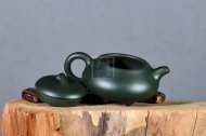 《漢棠石瓢》紫砂壺宜興實(shí)力派名家純手工民國綠石瓢泡茶壺