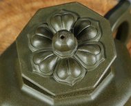 《如意八方》宜興紫砂壺高級工藝美術(shù)師純手工民國綠中壺茶具泡茶壺八方