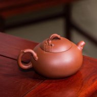 《桃情》紫砂壺宜興工藝美術師純手工清水泥泡茶壺