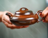 獨家首發，品名：線圓。泥料：極品紫泥（